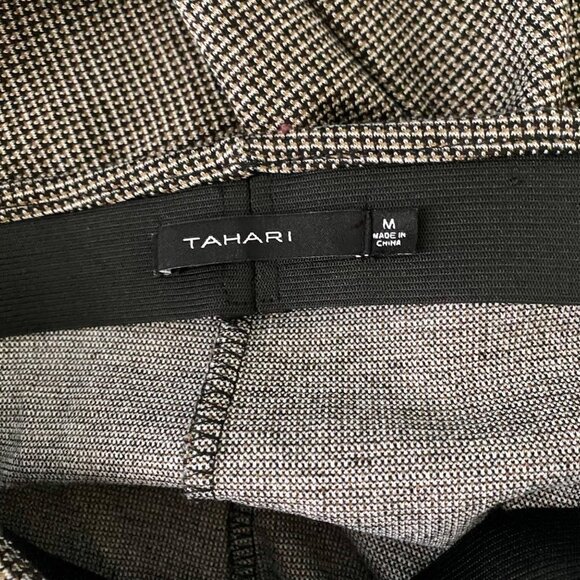 Tahari Pull Up Pants Trousers Elastic Waist Women's Medium - Picture 6 of 8